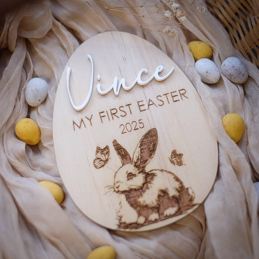 Personalised My First Easter Plaque
