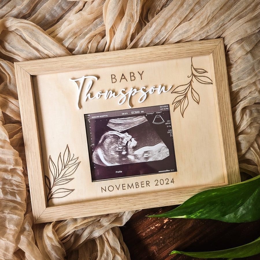Pregnancy Announcement Photo Frame