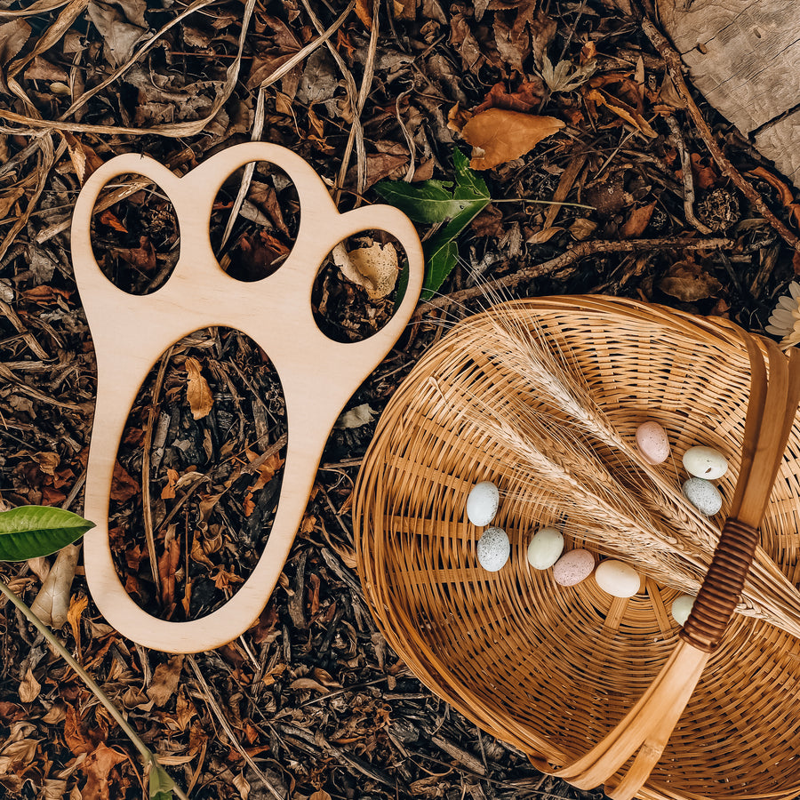 Easter Bunny Footprints