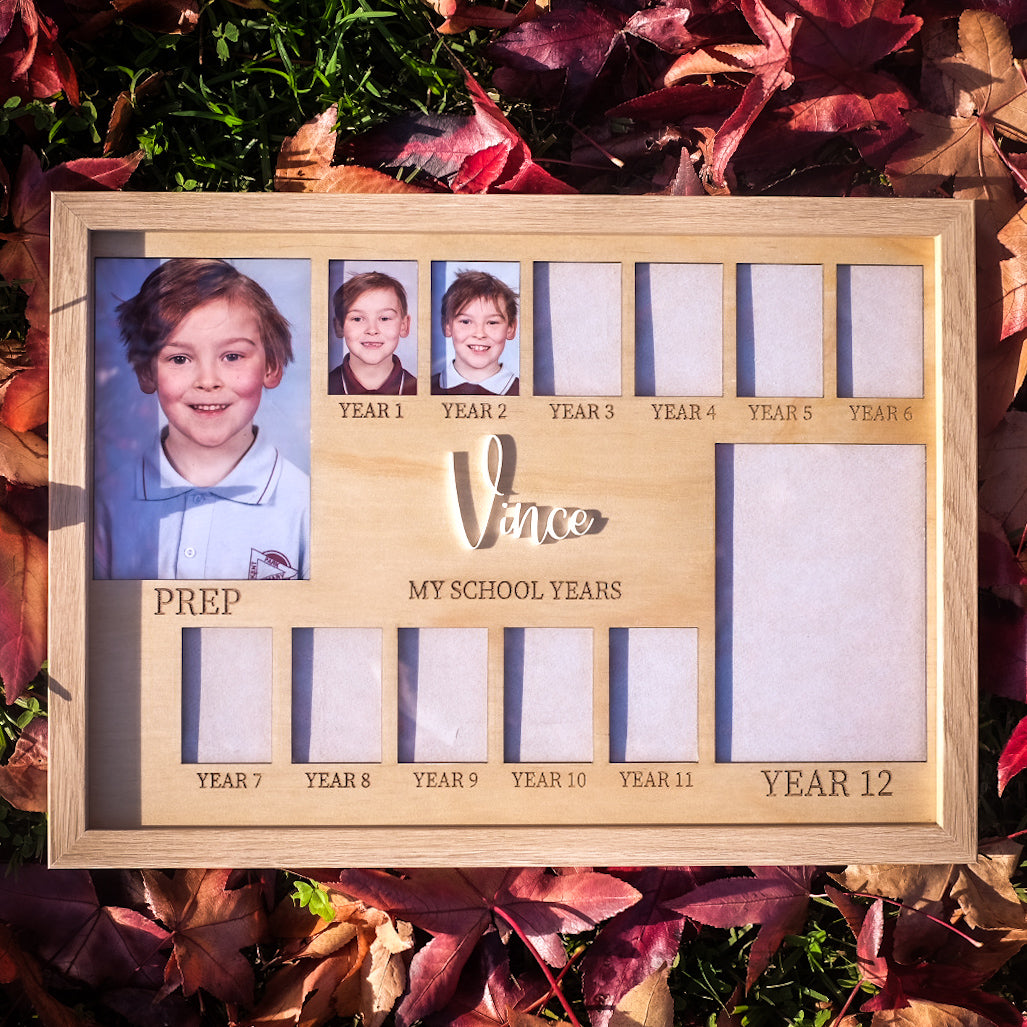 A3 School Years Photo Frame