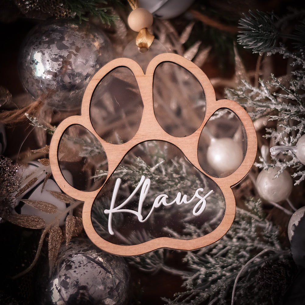 Personalised Pet Christmas Ornament