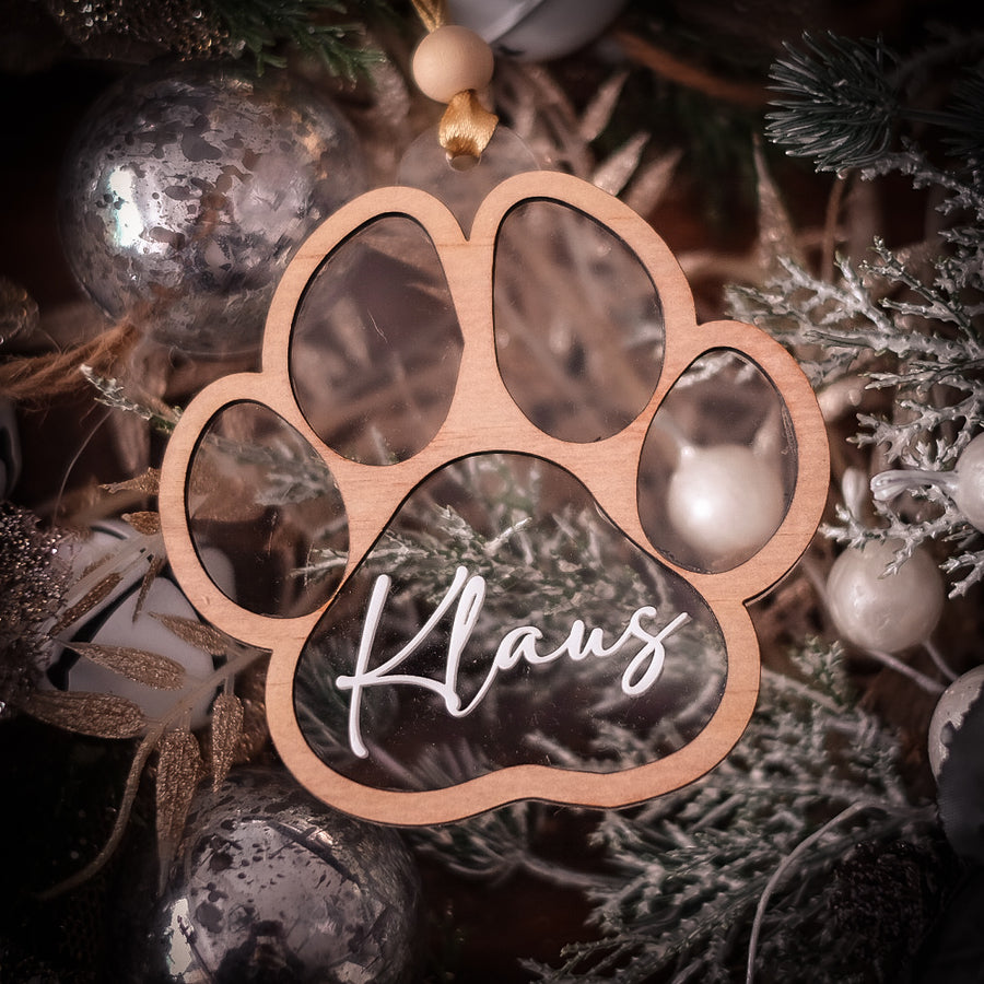Personalised Pet Christmas Ornament