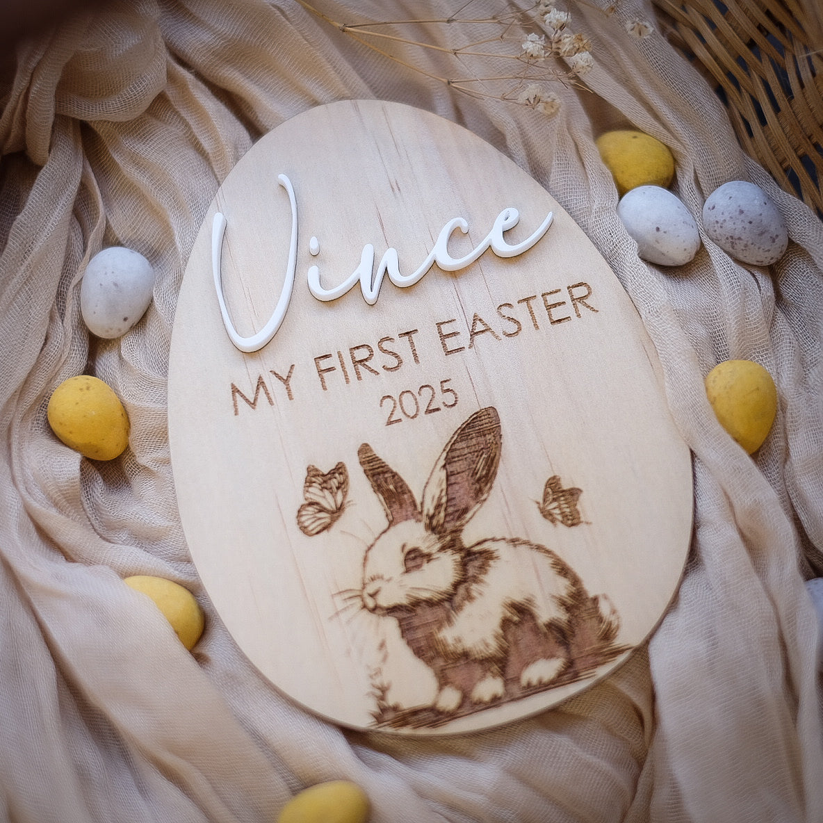 Personalised My First Easter Plaque