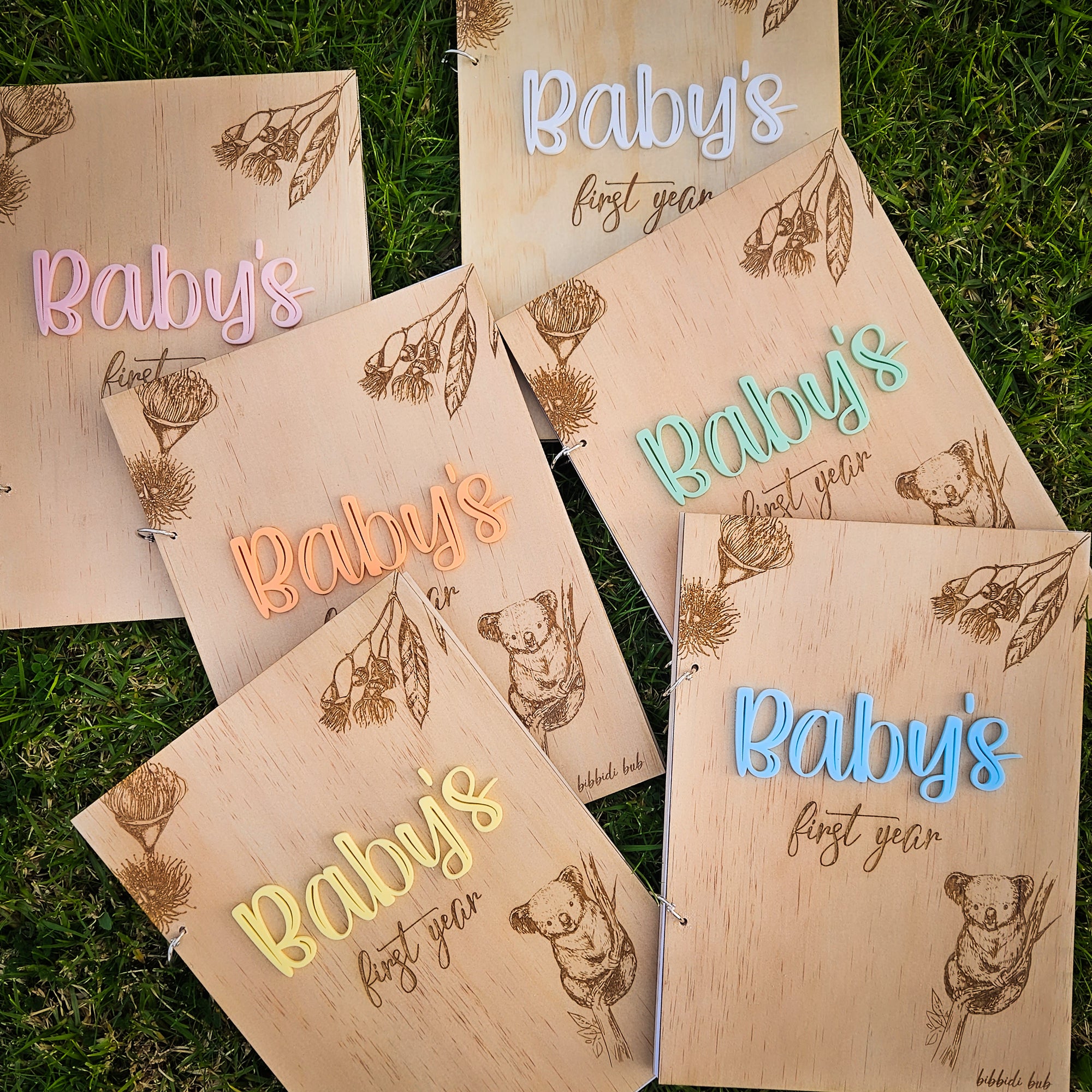 Personalised Baby Memory Book