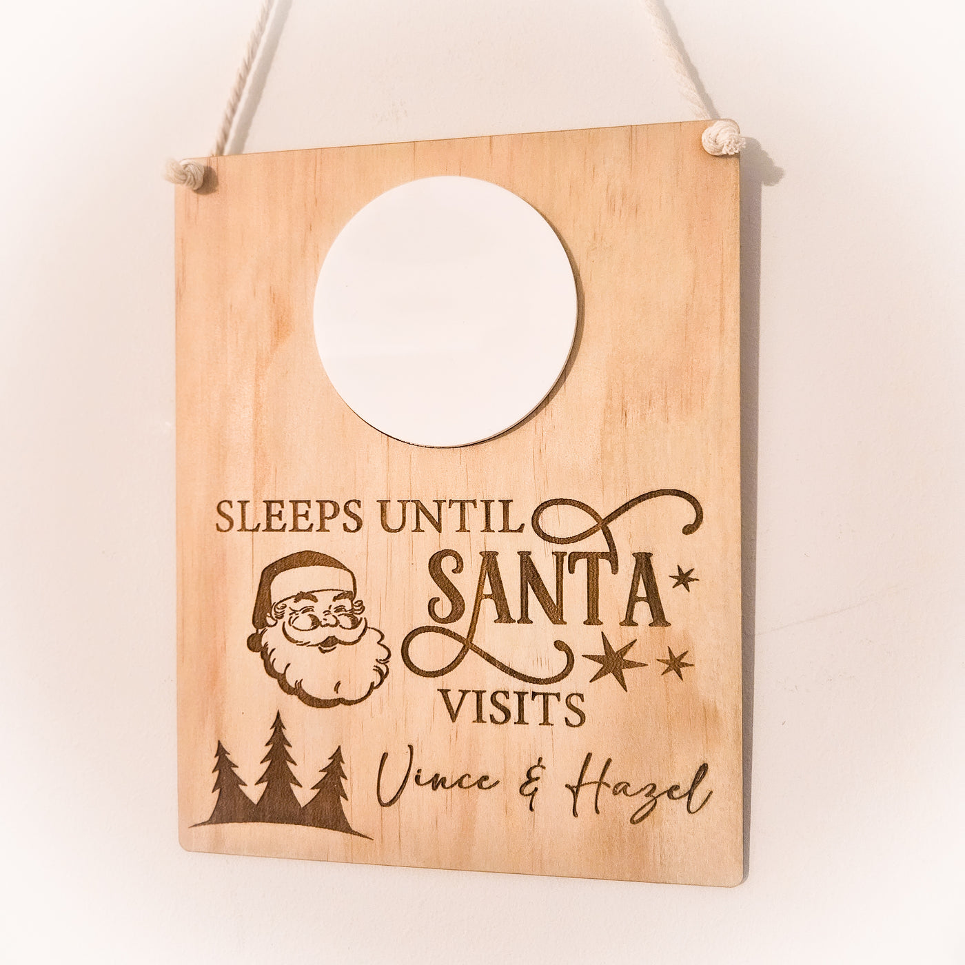 Personalised Christmas Countdown