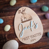 Personalised My First Easter Plaque