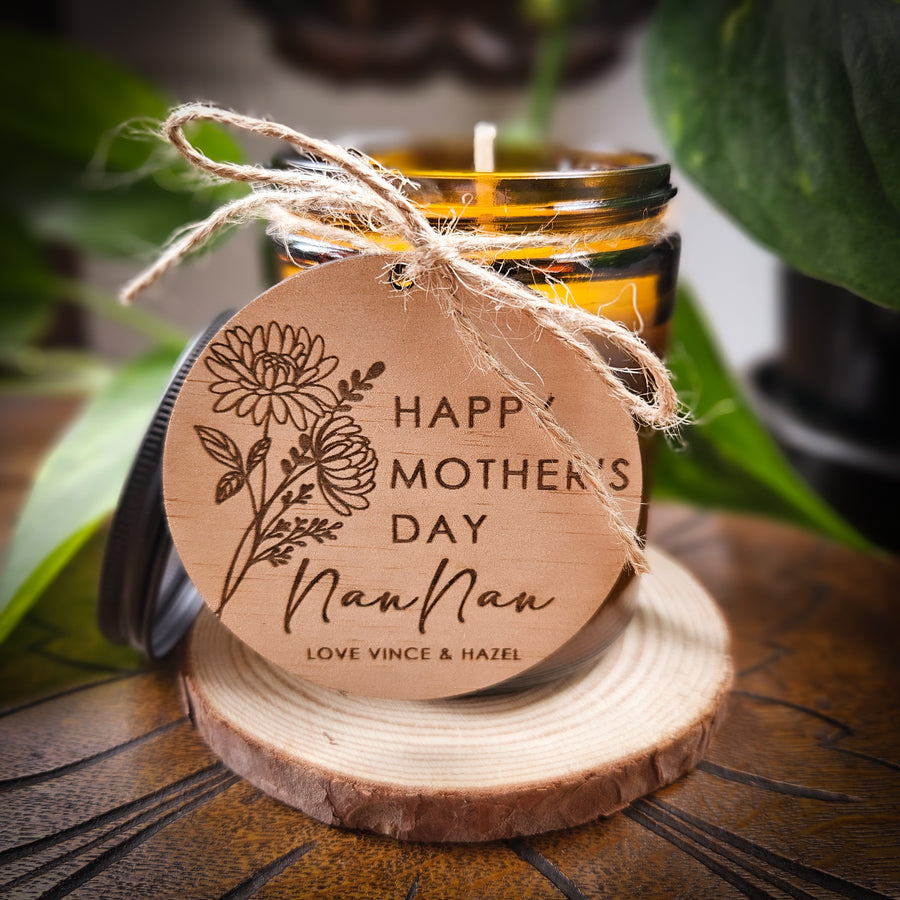 Personalised Mother's Day Candle