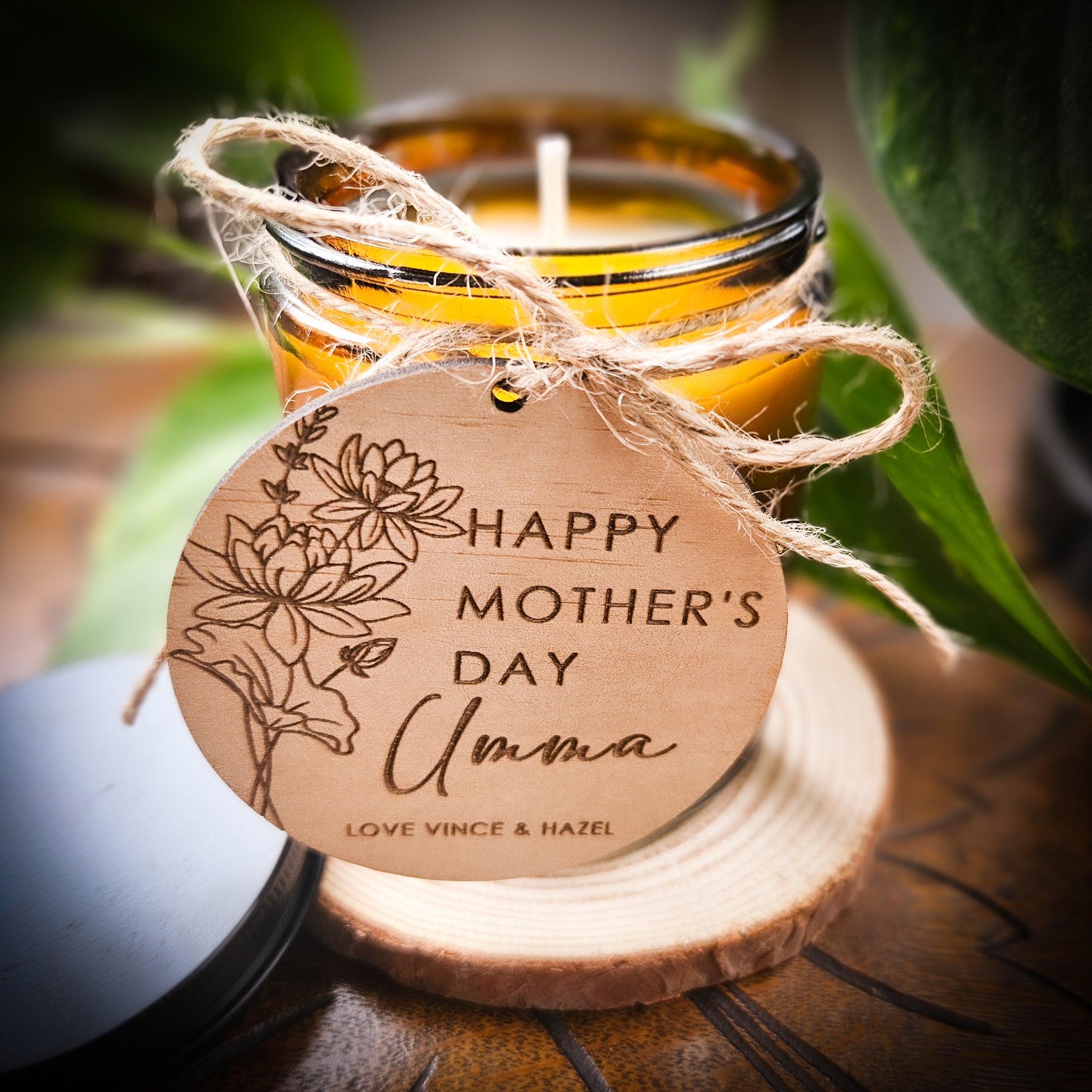 Personalised Mother's Day Candle
