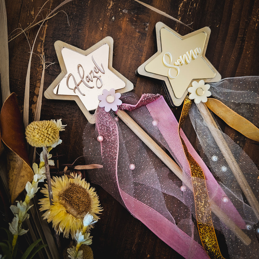 Personalised Fairy Star Wand