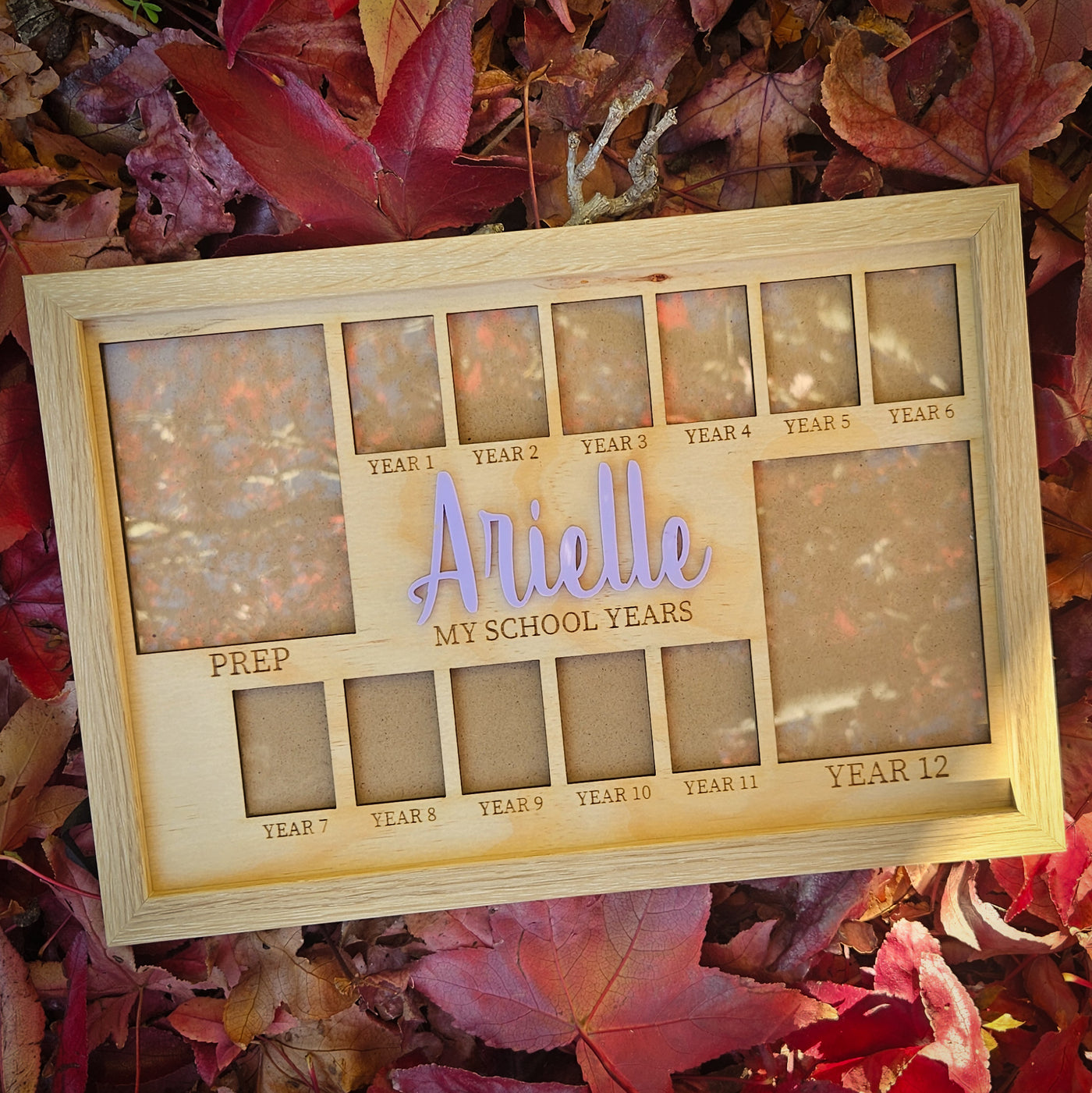 A4 School Years Photo Frame