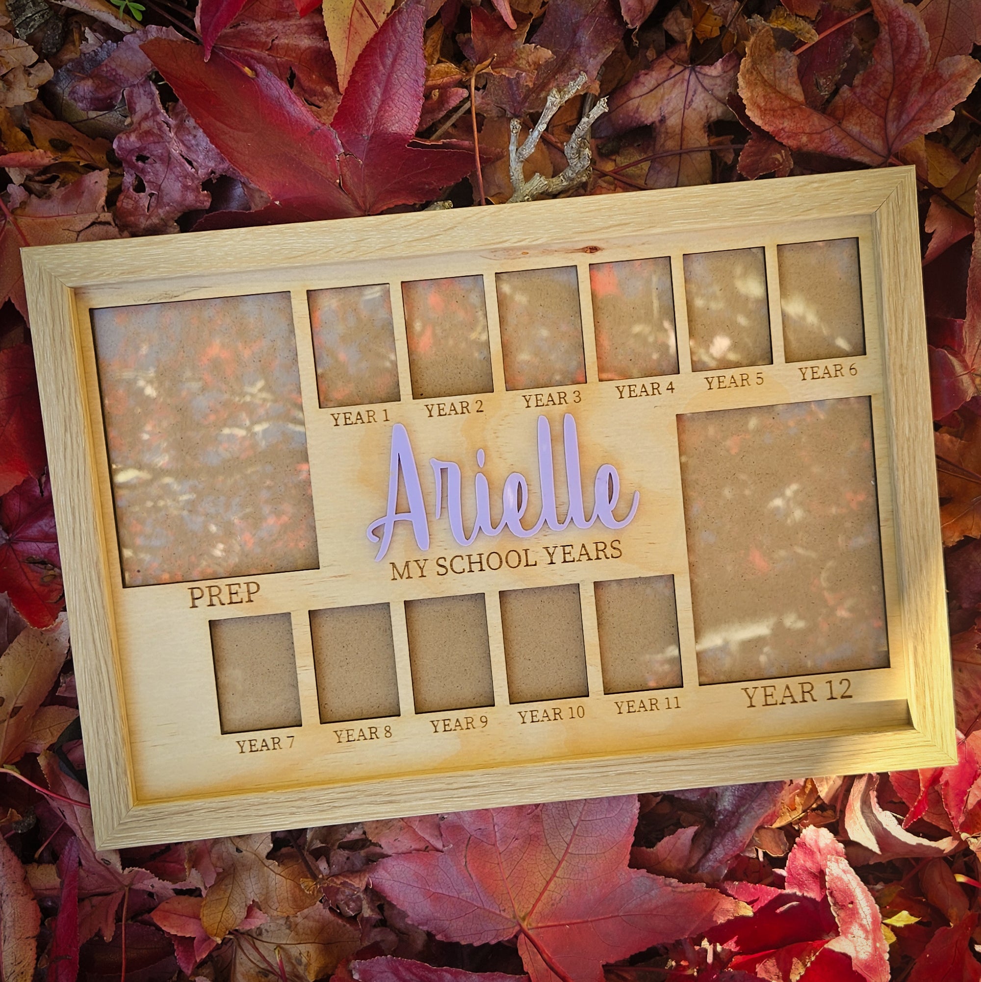 A4 School Years Photo Frame