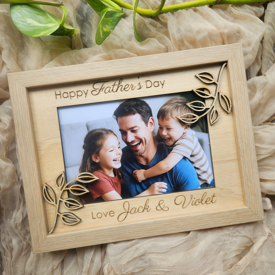 Personalised Father's Day Photo Frame