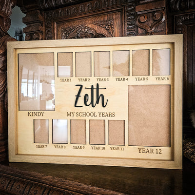A3 School Years Photo Frame