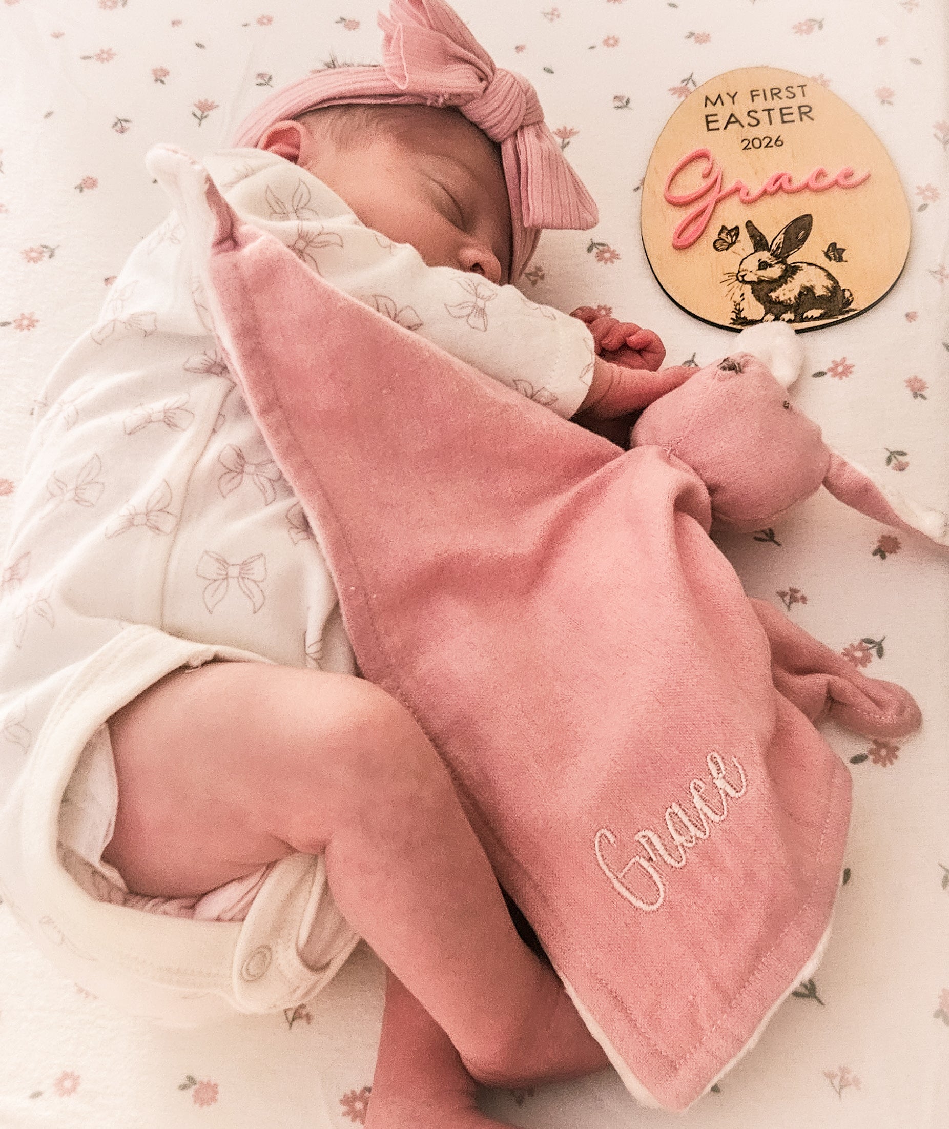 Personalised Bunny Comforter