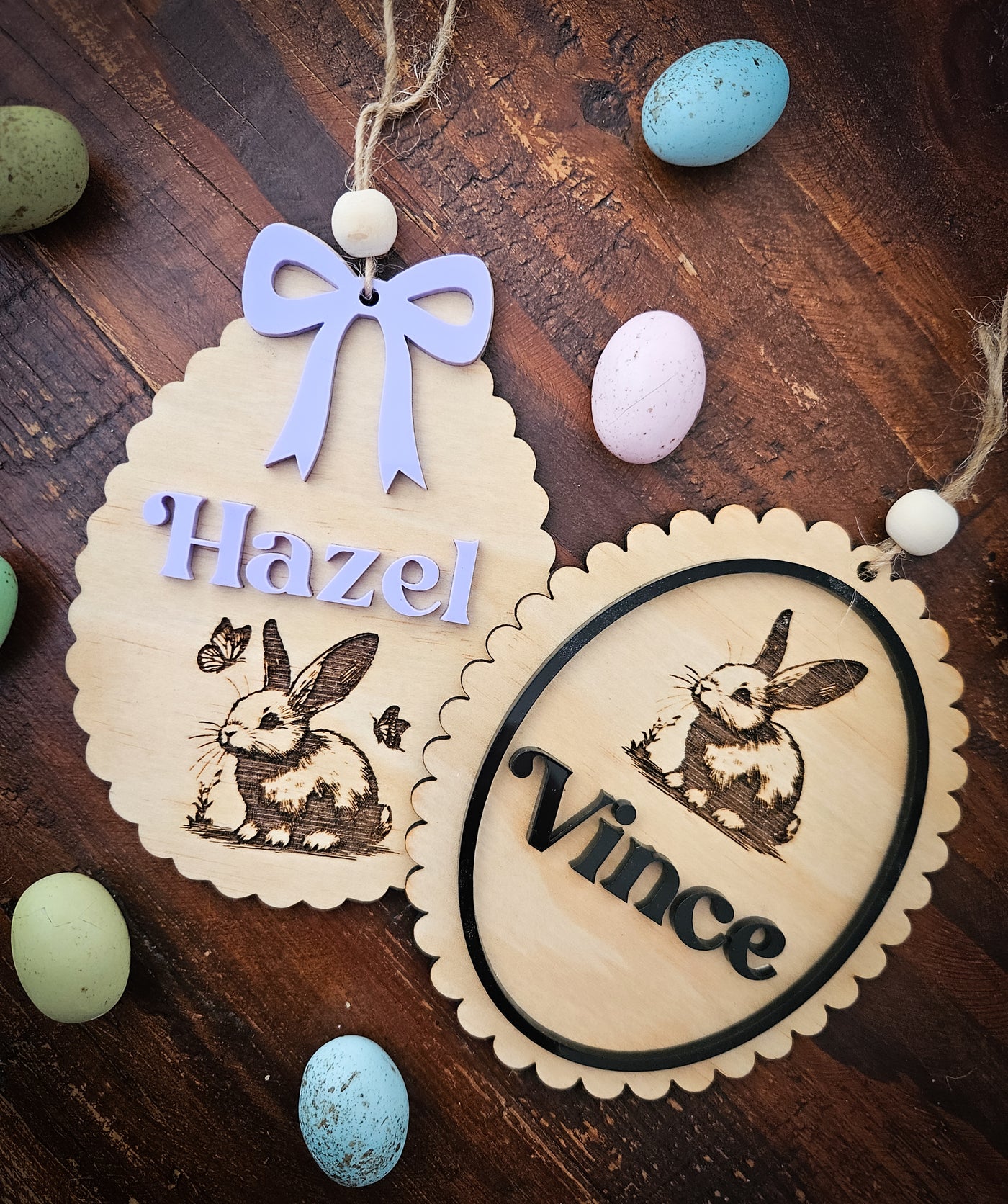 Personalised Easter Basket Tag