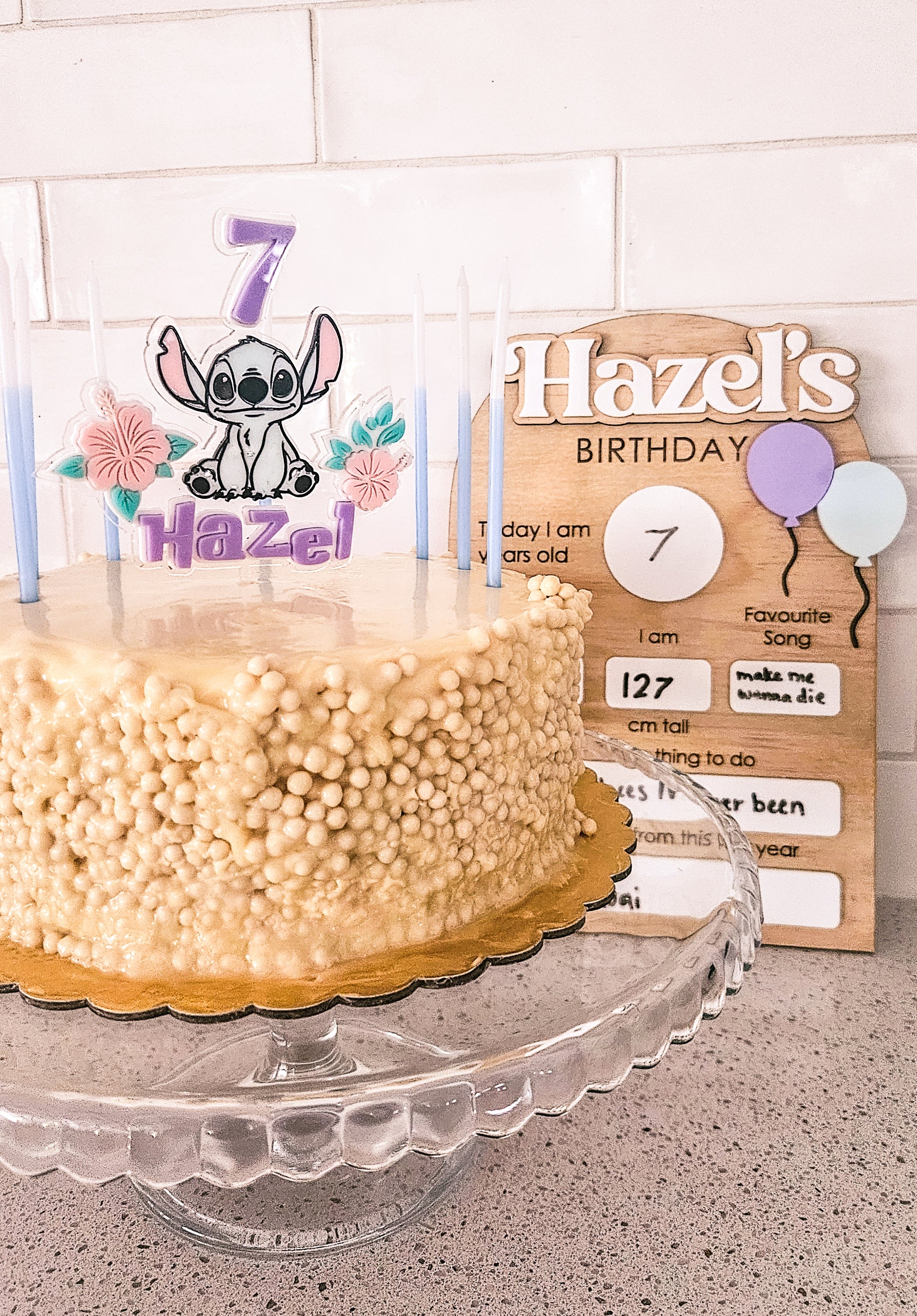 Personalised Birthday Board