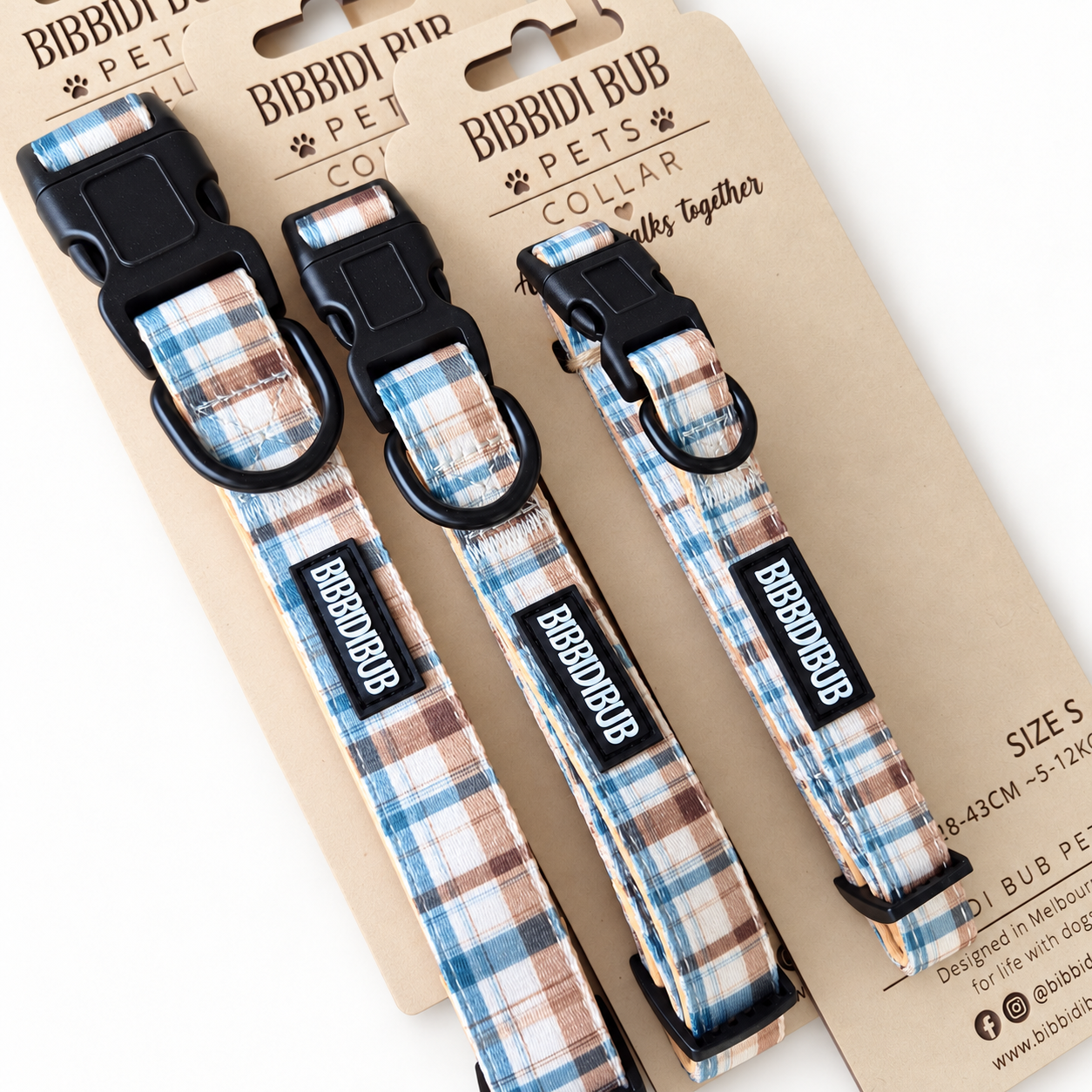 Dog Collar Plaid