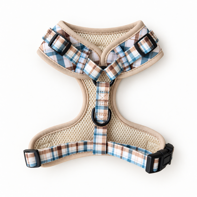 Dog Harness Plaid