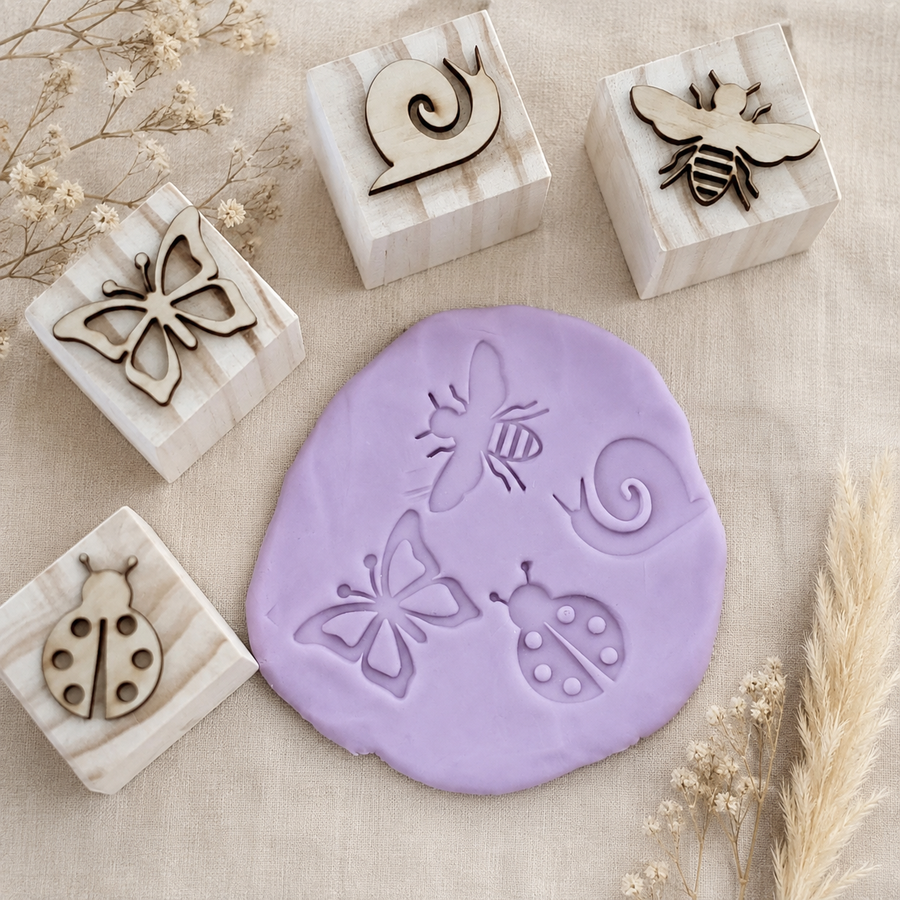 Insects Playdough Stamps