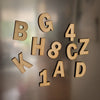 Uppercase Alphabet & Numbers Magnets
