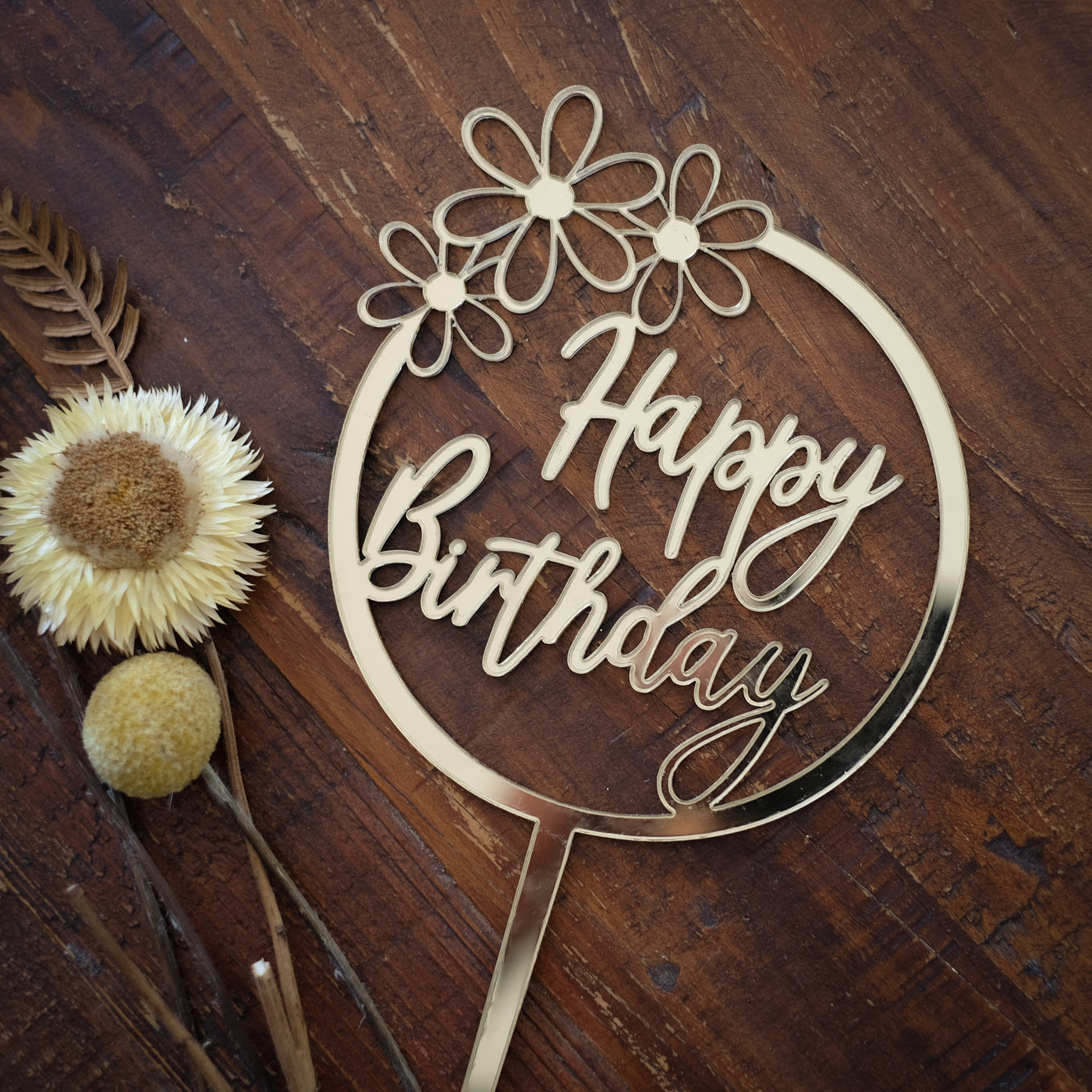 Circle Daisies Personalised