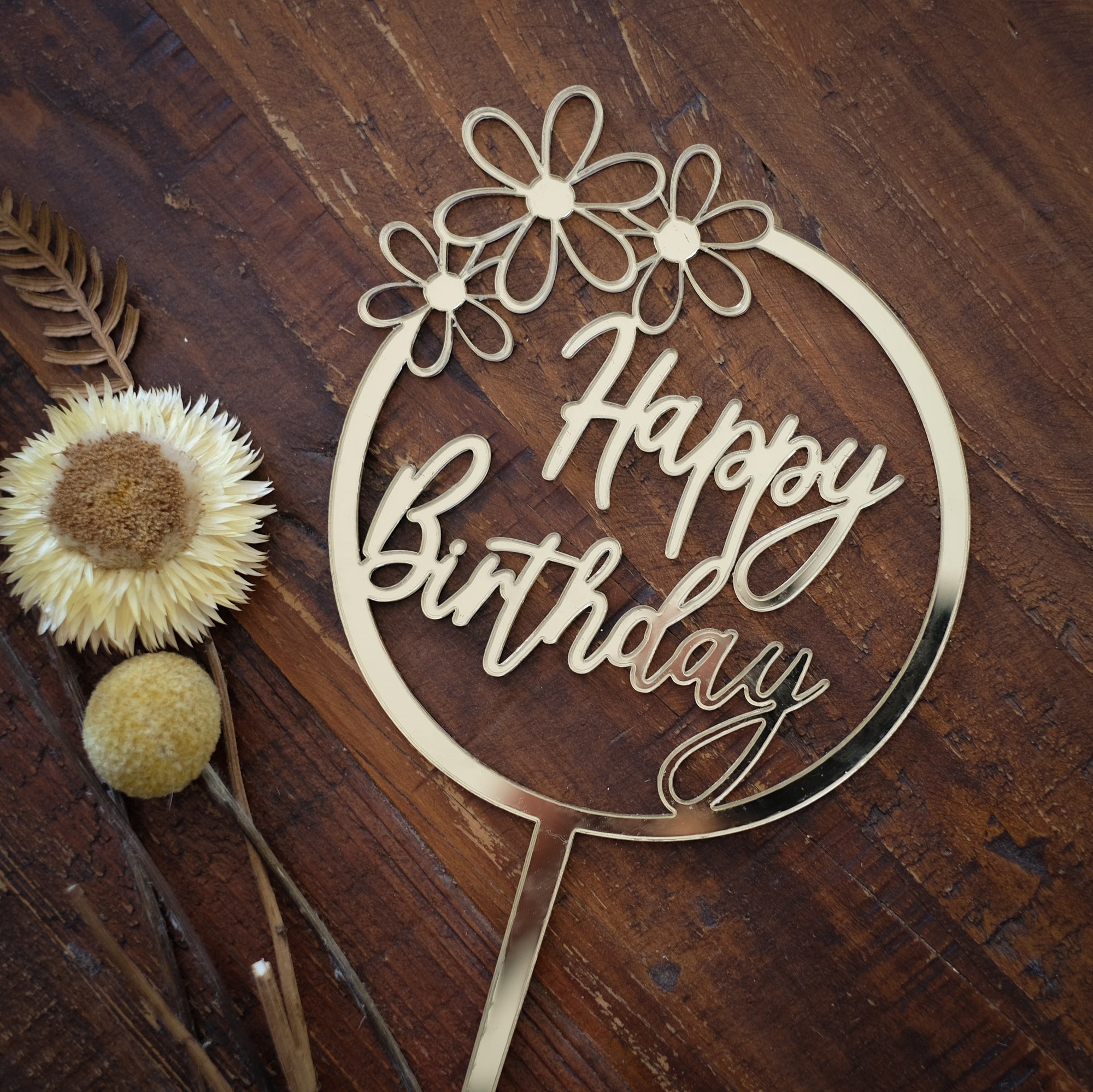 Circle Daisies Personalised