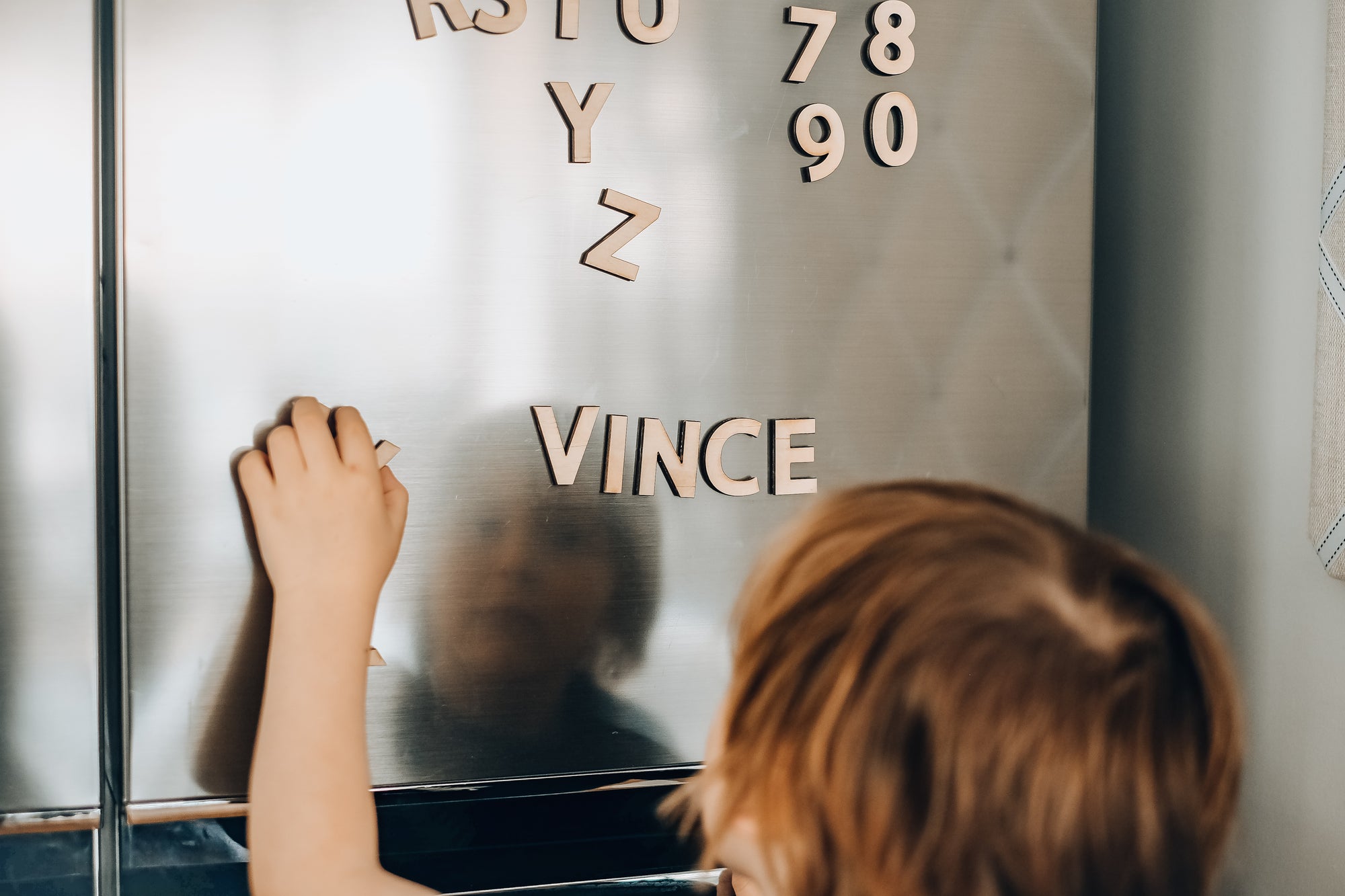Uppercase Alphabet & Numbers Magnets