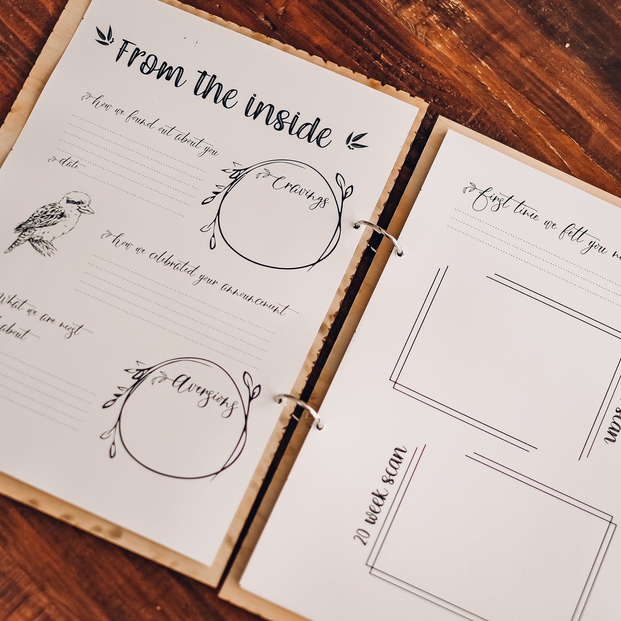 Personalised Baby Memory Book Bibbidi Bub1