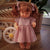 Pink Spot Dress for 38cm Doll