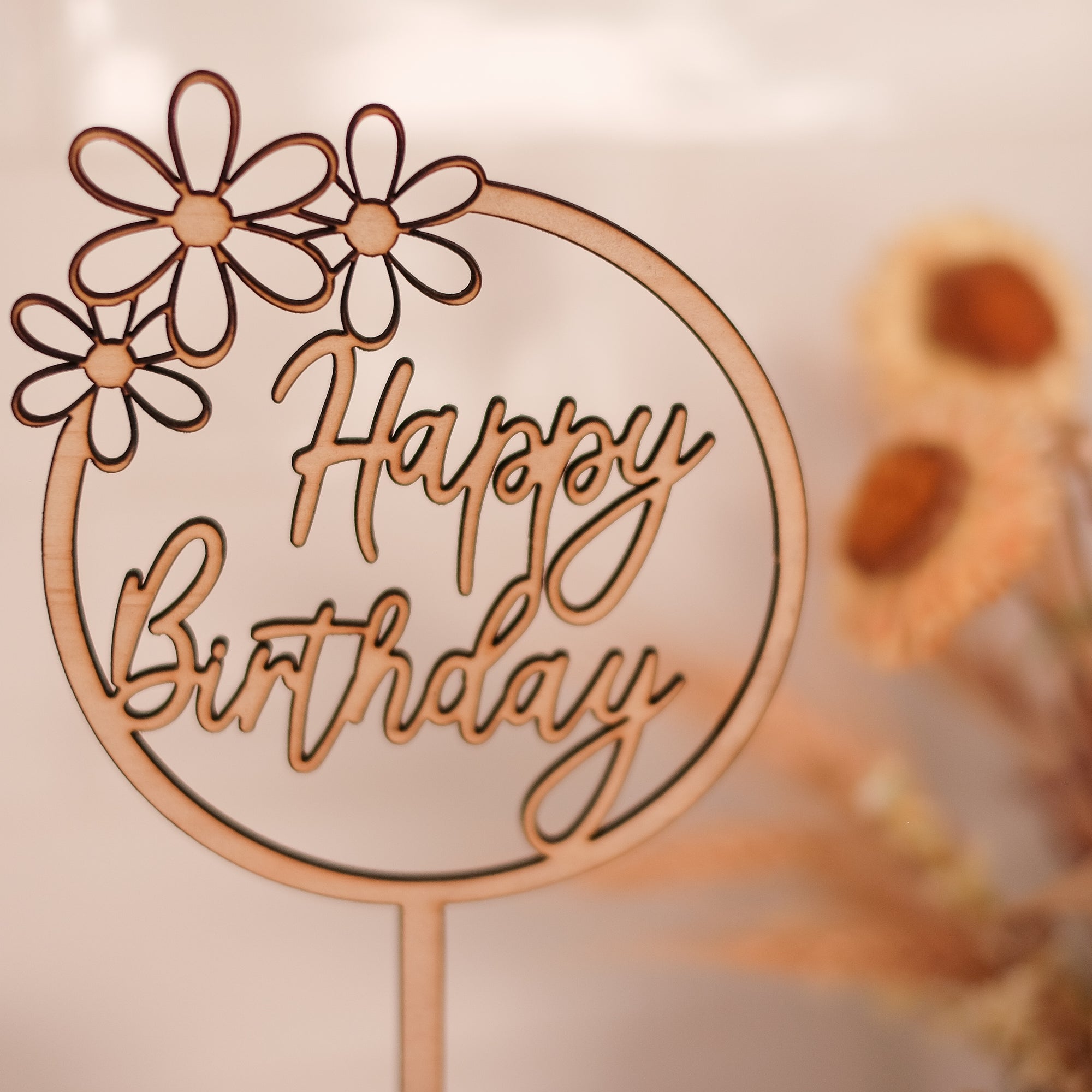 Circle Daisies Personalised